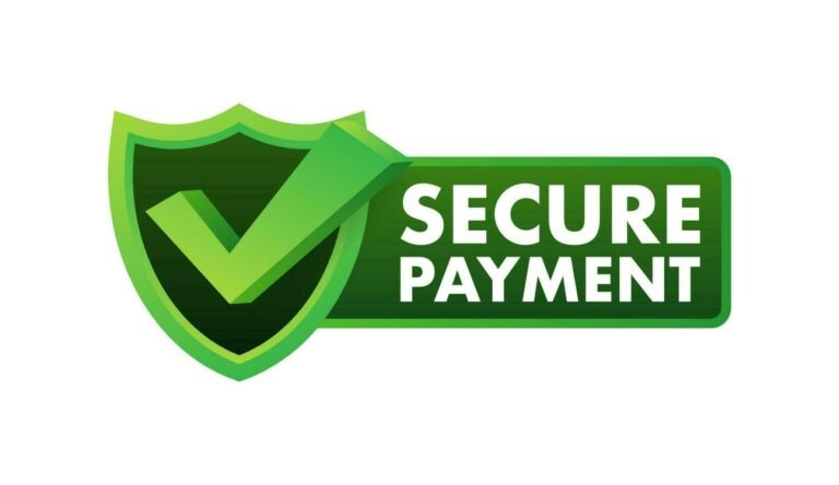 secure payment credit card icon with shield secure transaction stock illustration vector